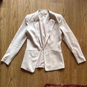 H&M size 6 Elegant Blush Fitted Women's Blazer